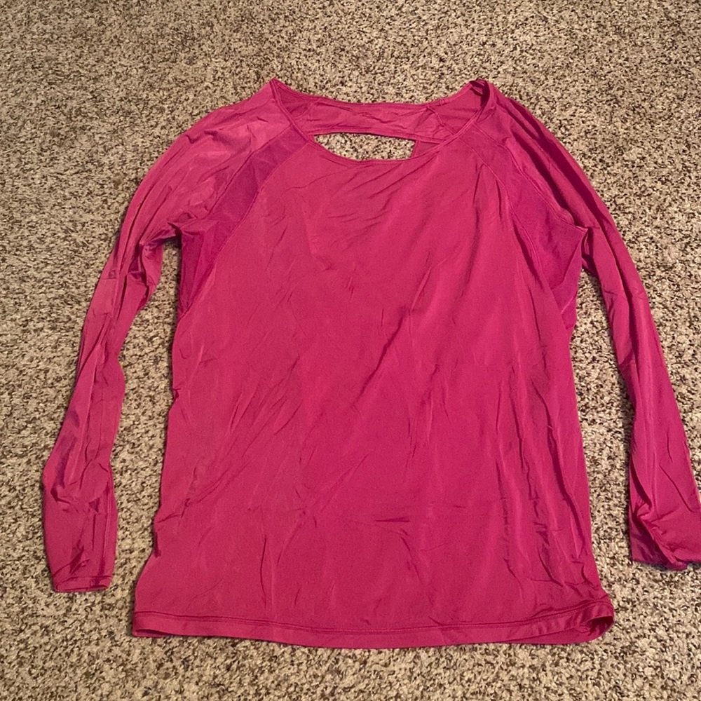 Lululemon Back Cutout Top